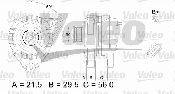 Valeo 436753 - Alternateur cwaw.fr