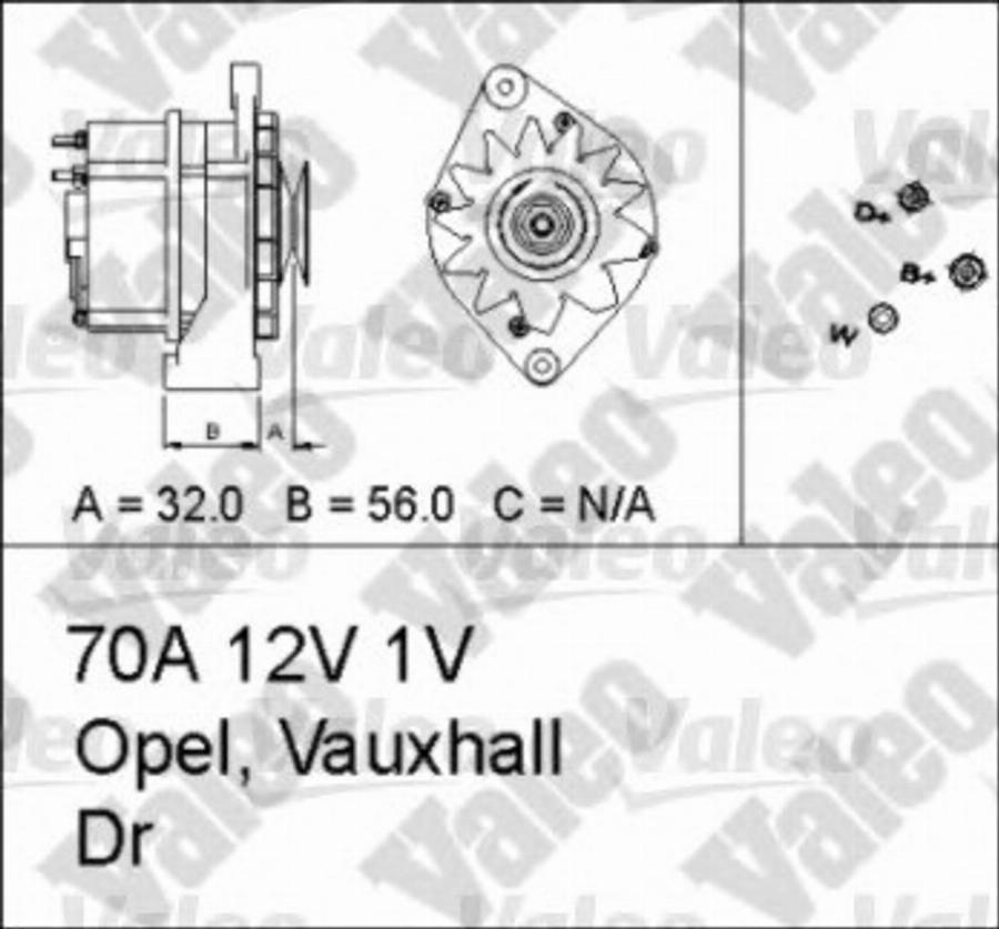 Valeo 436705 - Alternateur cwaw.fr