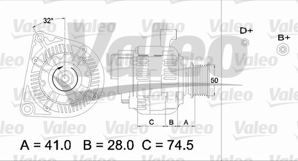 Valeo 436700 - Alternateur cwaw.fr