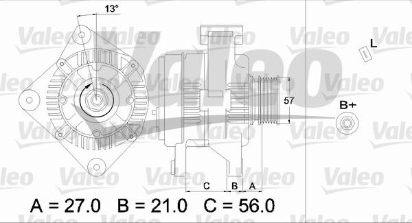 Valeo 436702 - Alternateur cwaw.fr