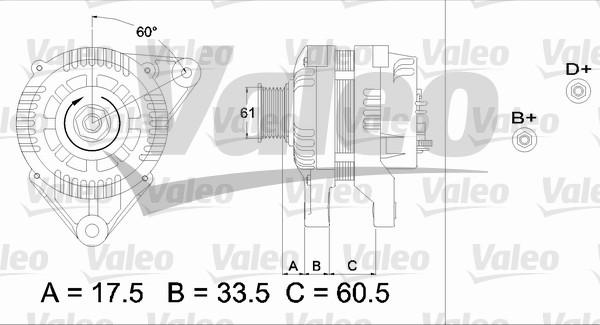 Valeo 436719 - Alternateur cwaw.fr