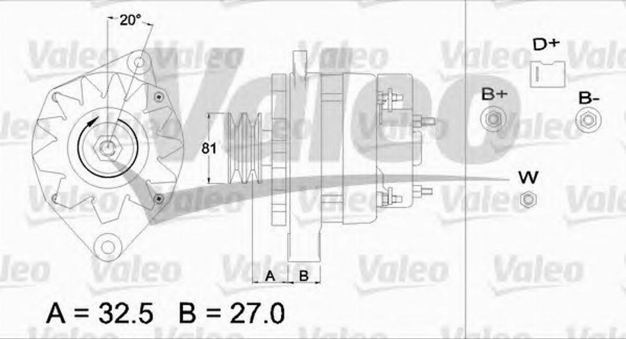 Valeo 436710 - Alternateur cwaw.fr