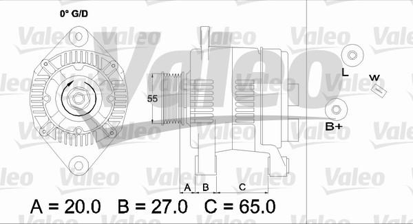 Valeo 436713 - Alternateur cwaw.fr