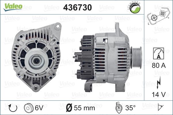 Valeo 436730 - Alternateur cwaw.fr