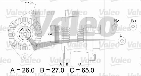 Valeo 436737 - Alternateur cwaw.fr