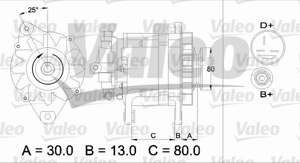 Valeo 436724 - Alternateur cwaw.fr