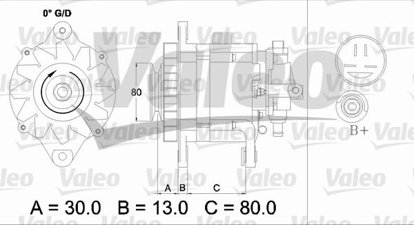 Valeo 436725 - Alternateur cwaw.fr