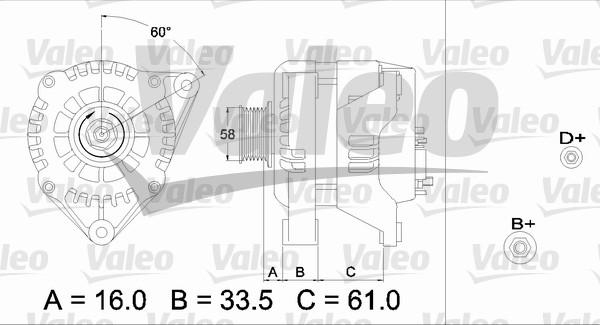 Valeo 436720 - Alternateur cwaw.fr