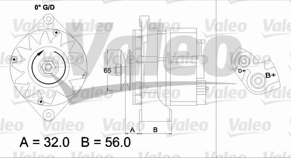 Valeo 436727 - Alternateur cwaw.fr