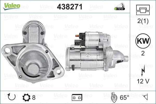 Valeo 438271 - Démarreur cwaw.fr