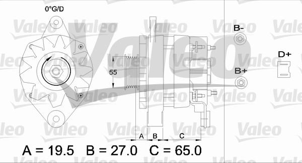 Valeo 433444 - Alternateur cwaw.fr