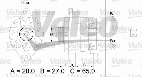 Valeo 433445 - Alternateur cwaw.fr