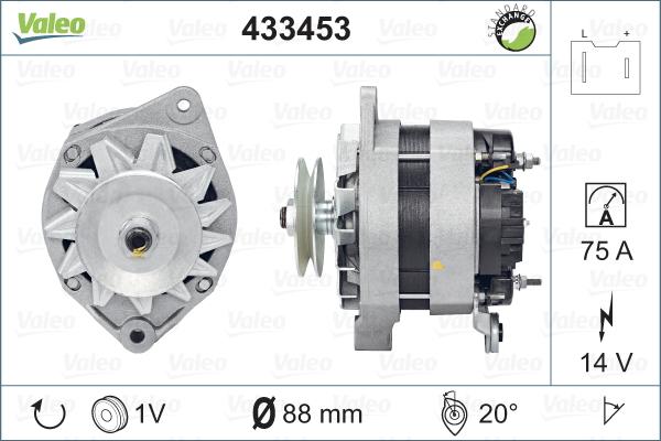 Valeo 433453 - Alternateur cwaw.fr