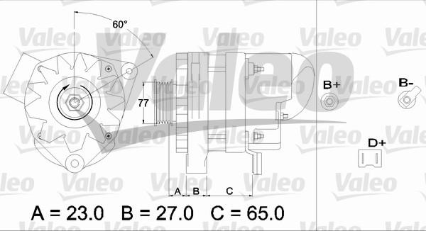 Valeo 433452 - Alternateur cwaw.fr