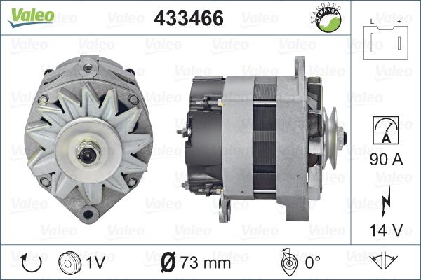 Valeo 433466 - Alternateur cwaw.fr