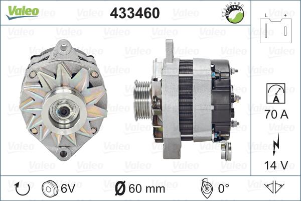 Valeo 433460 - Alternateur cwaw.fr