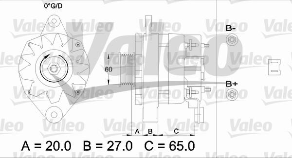 Valeo 433461 - Alternateur cwaw.fr