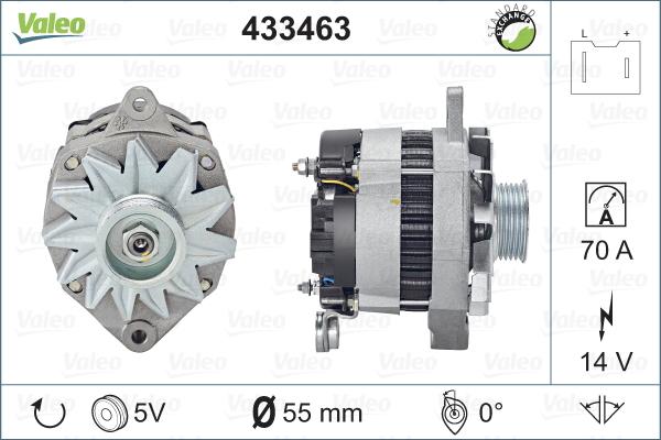 Valeo 433463 - Alternateur cwaw.fr