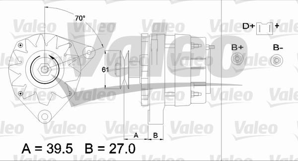 Valeo 433414 - Alternateur cwaw.fr