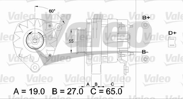 Valeo 433489 - Alternateur cwaw.fr