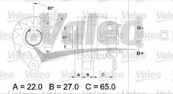 Valeo 433430 - Alternateur cwaw.fr