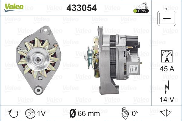 Valeo 433054 - Alternateur cwaw.fr