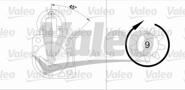 Valeo 433349 - Démarreur cwaw.fr