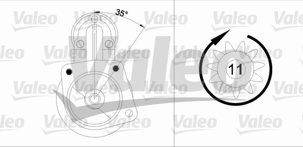 Valeo 433346 - Démarreur cwaw.fr