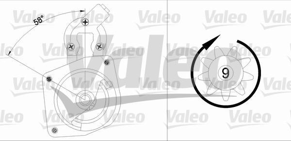 Valeo 433348 - Démarreur cwaw.fr