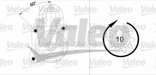 Valeo 433347 - Démarreur cwaw.fr