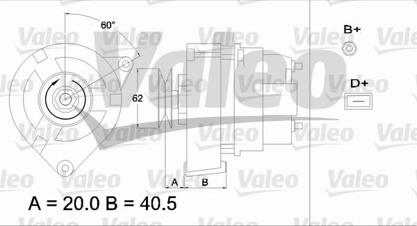 Valeo 433351 - Alternateur cwaw.fr