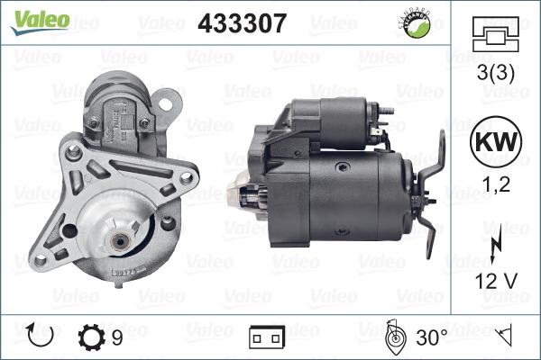 Valeo 433307 - Démarreur cwaw.fr