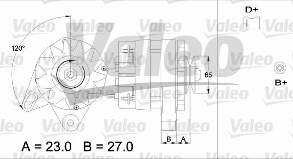 Valeo 433387 - Alternateur cwaw.fr