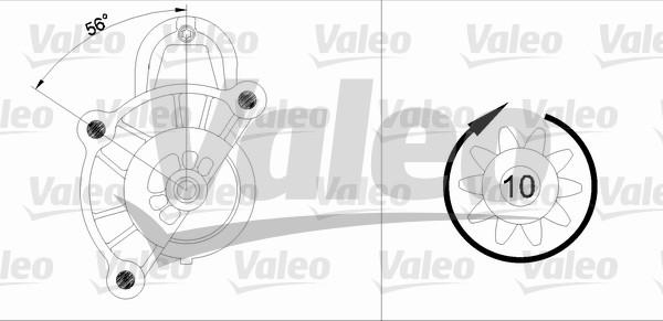 Valeo 433324 - Démarreur cwaw.fr