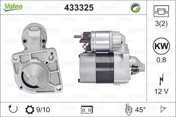 Valeo 433325 - Démarreur cwaw.fr