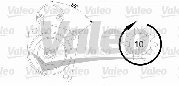 Valeo 433286 - Démarreur cwaw.fr