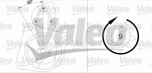 Valeo 433282 - Démarreur cwaw.fr