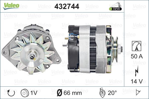 Valeo 432744 - Alternateur cwaw.fr