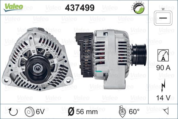 Valeo 437499 - Alternateur cwaw.fr