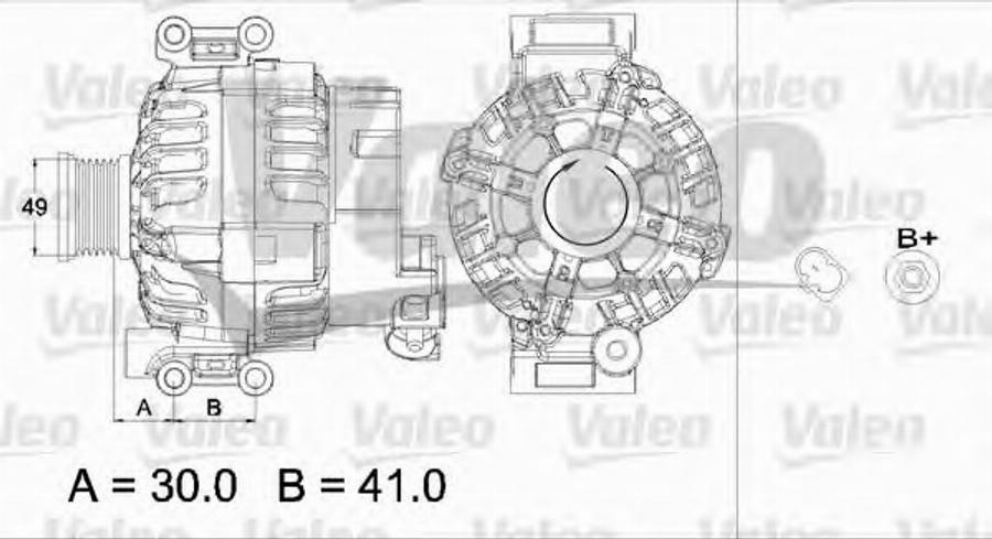 Valeo 437449 - Alternateur cwaw.fr