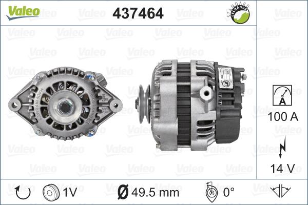 Valeo 437464 - Alternateur cwaw.fr