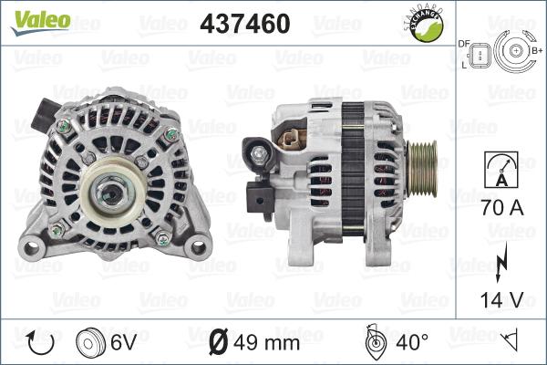 Valeo 437460 - Alternateur cwaw.fr