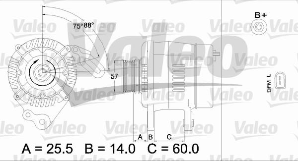 Valeo 437402 - Alternateur cwaw.fr