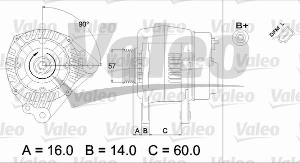 Valeo 437411 - Alternateur cwaw.fr