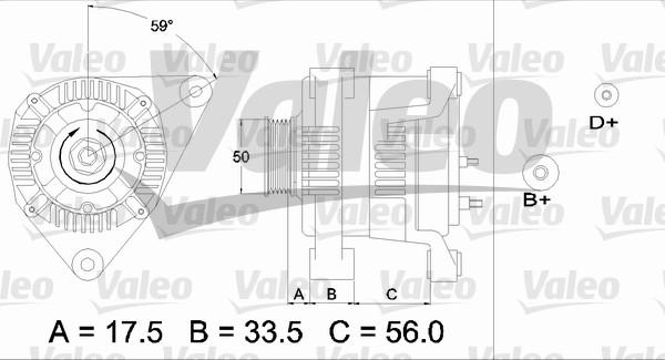 Valeo 437413 - Alternateur cwaw.fr