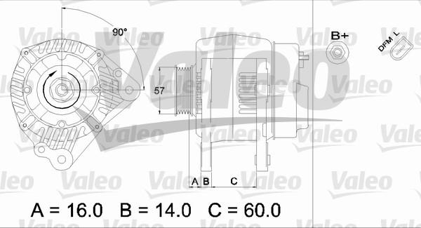 Valeo 437412 - Alternateur cwaw.fr