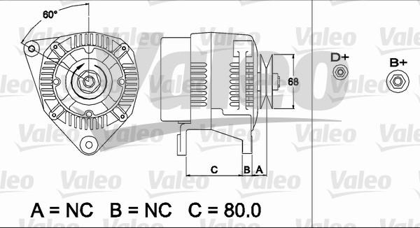 Valeo 437484 - Alternateur cwaw.fr