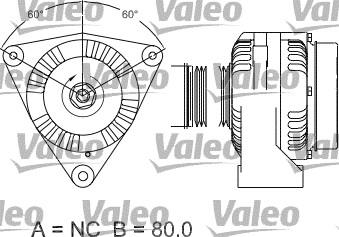 Valeo 437482 - Alternateur cwaw.fr