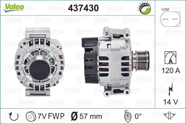 Valeo 437430 - Alternateur cwaw.fr