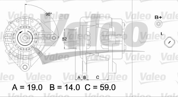 Valeo 437424 - Alternateur cwaw.fr